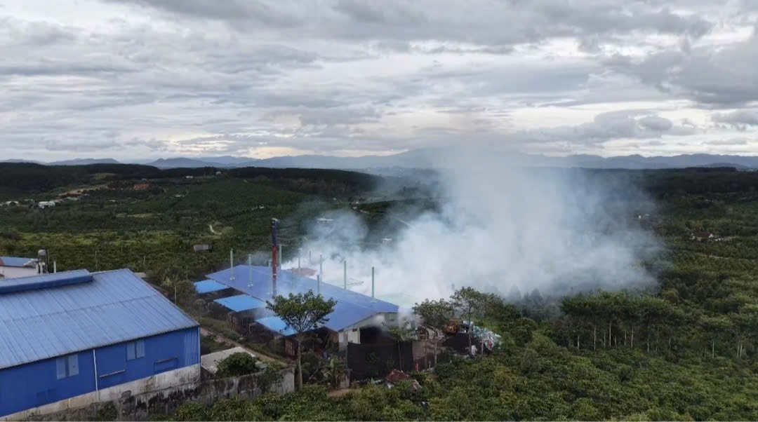 Tạm dừng hoạt động các lò sấy cà phê tự phát ở xã Ngọk Réo (Quảng Ngãi): Chấn chỉnh quản lý đất đai, môi trường