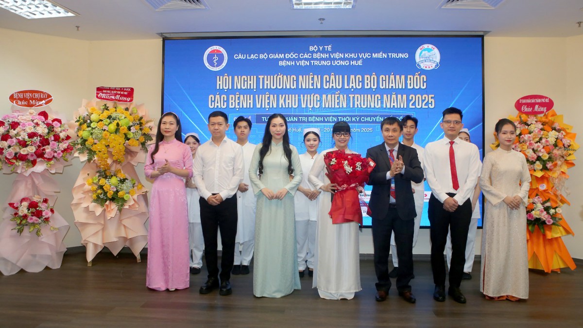 CLB Giám đốc các BV miền Trung 2025: Y tế hiện đại, nhân văn và phát triển bền vững