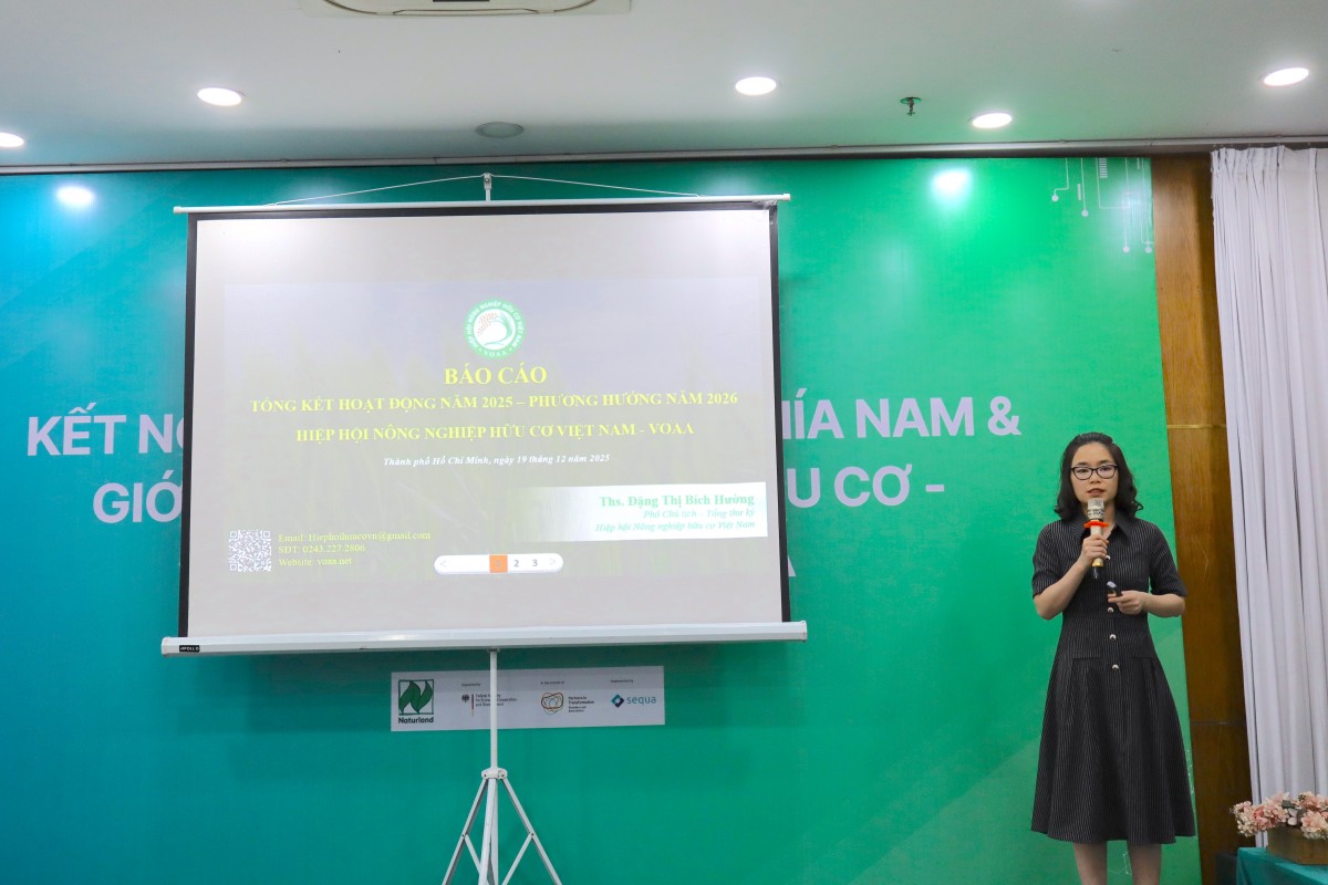 Tăng liên kết hội viên, lan tỏa Tiêu chuẩn VOAA trong “Gia đình Tiêu chuẩn IFOAM”