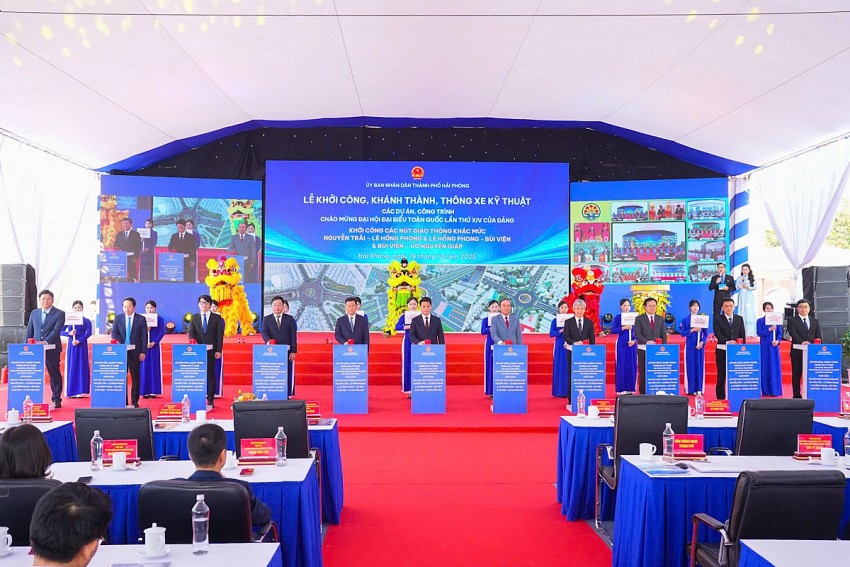 Hải Phòng: Khát vọng vươn mình qua những công trình trọng điểm chào mừng Đại hội Đảng XIV