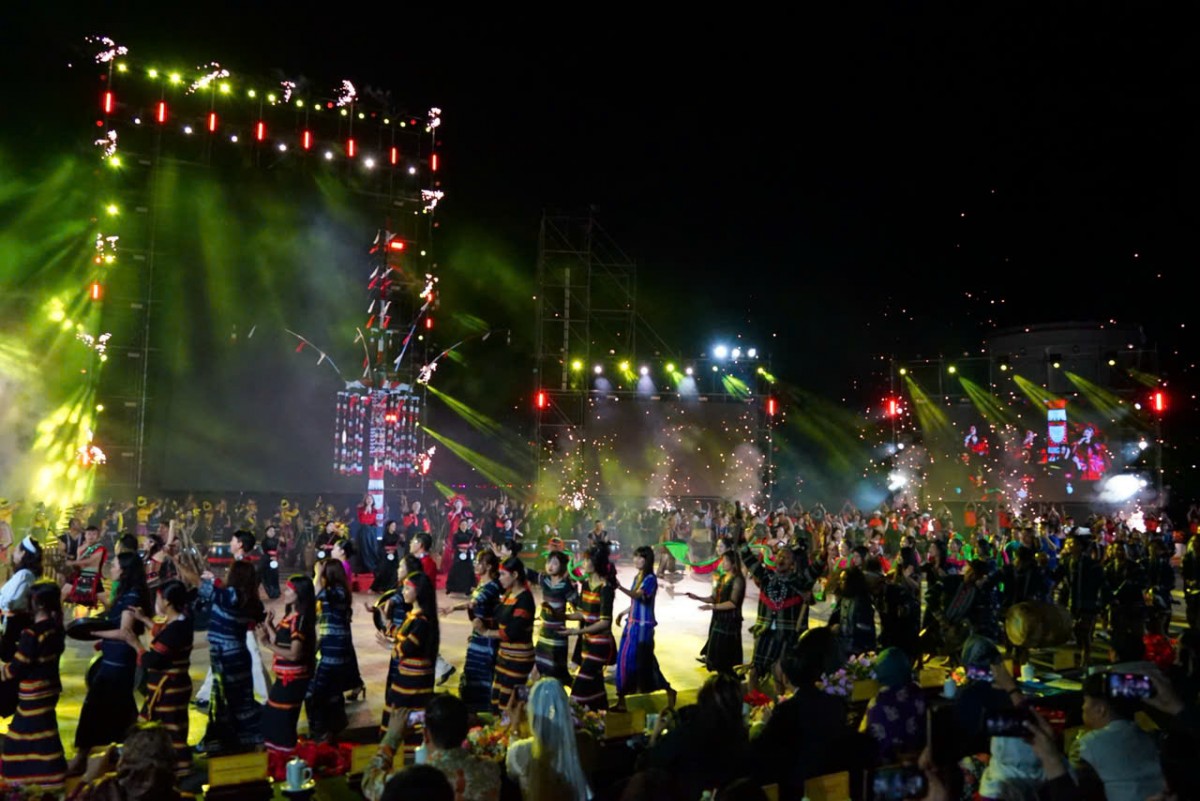 Rực rỡ sắc màu “Đêm hội Hòa âm cồng chiêng Đông Nam Á 2025”