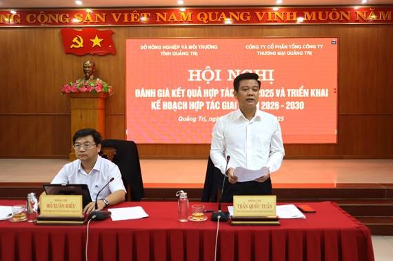 Quảng Trị: Sở Nông nghiệp và Môi trường thống nhất kế hoạch hợp tác trong lĩnh vực sản xuất nông, lâm nghiệp với Sepon group