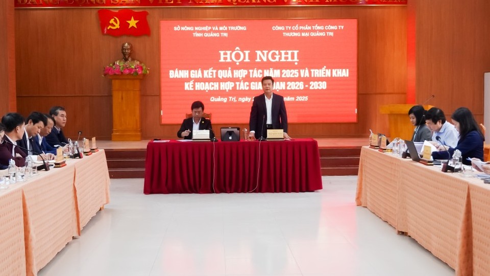 Quảng Trị: Sở Nông nghiệp và Môi trường thống nhất kế hoạch hợp tác trong lĩnh vực sản xuất nông, lâm nghiệp với Sepon group