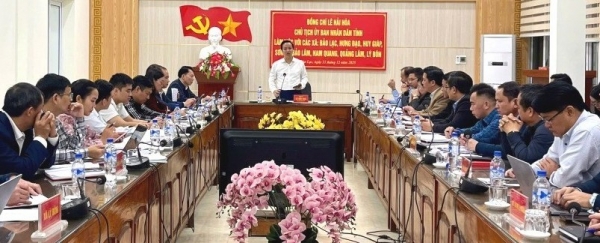 Cao Bằng: Chủ tịch UBND tỉnh Lê Hải Hòa làm việc với 8 xã khó khăn
