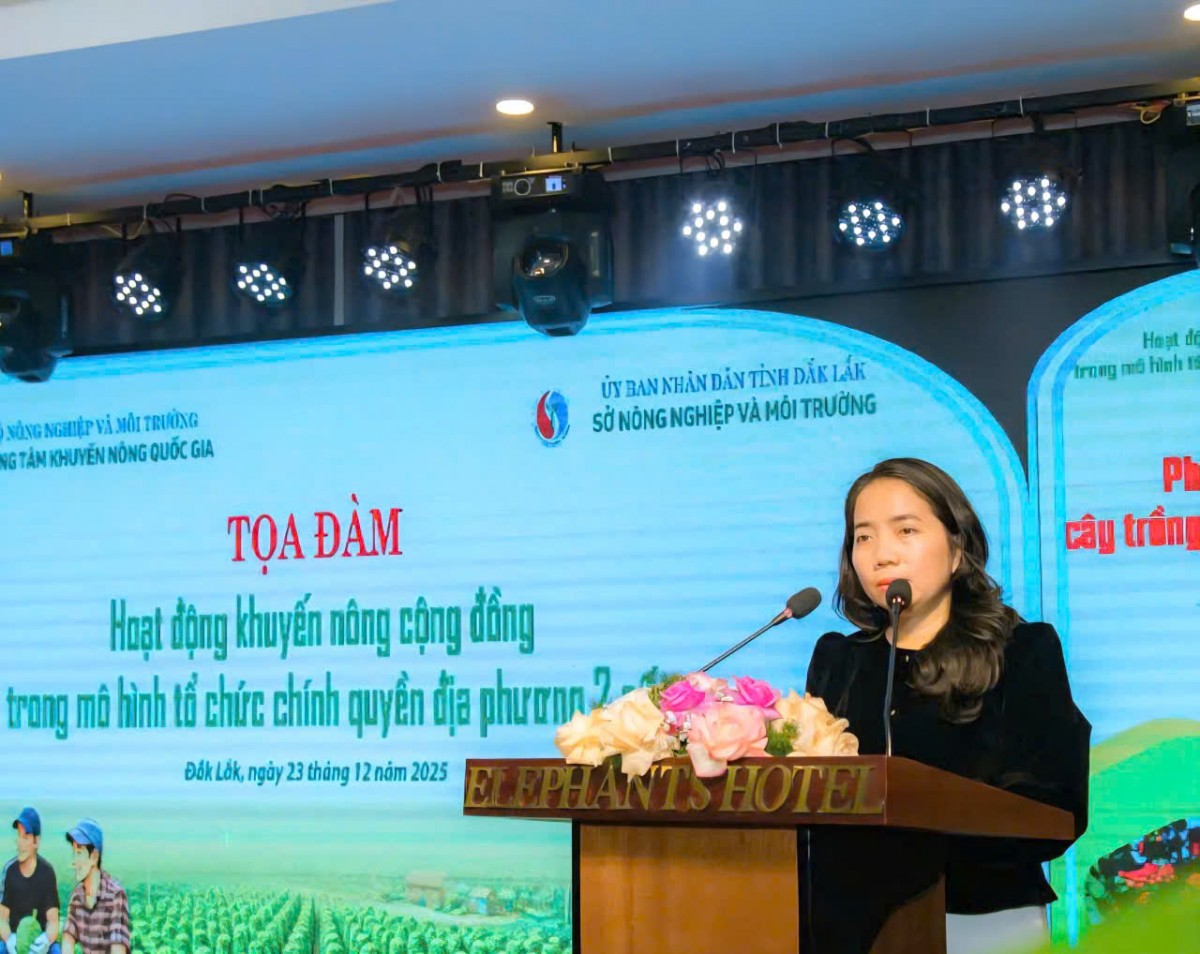 Thúc đẩy vai trò khuyến nông cộng đồng trong mô hình chính quyền địa phương 2 cấp