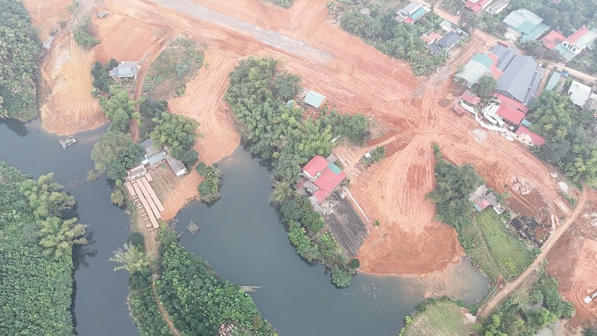 Lào Cai: Xử phạt 80 triệu đồng đối với đơn vị đổ đất lấn chiếm hồ thủy lợi đập Đầm Xanh