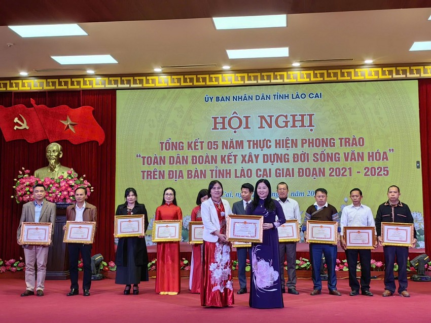 Lào Cai: Tổng kết 5 năm thực hiện phong trào “Toàn dân đoàn kết xây dựng đời sống văn hóa”
