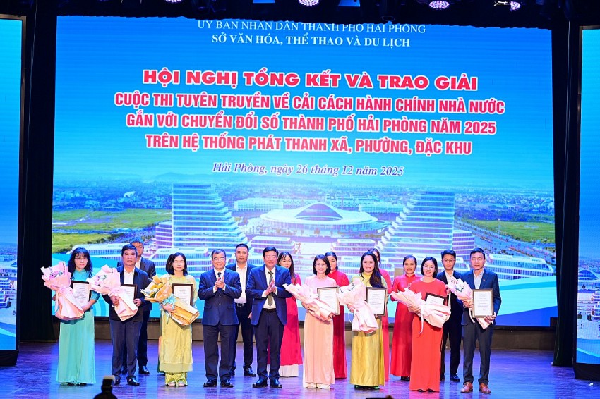 Hải Phòng: Khẳng định vị thế đô thị thông minh và thân thiện qua những tác phẩm báo chí tiêu biểu