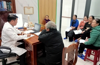 Nhiều người cao tuổi tại Quảng Trị được khám sức khoẻ miễn phí