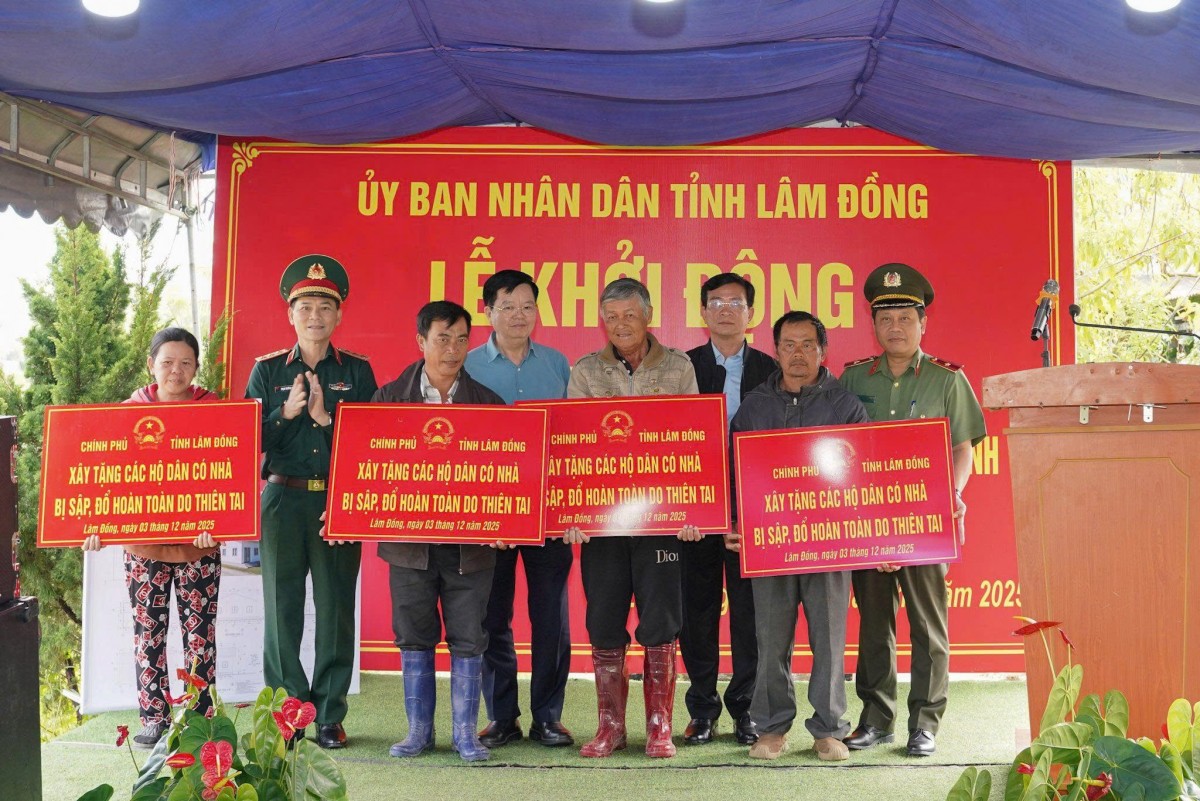 Lâm Đồng sơ kết thực hiện “Chiến dịch Quang Trung” khắc phục hậu quả thiên tai