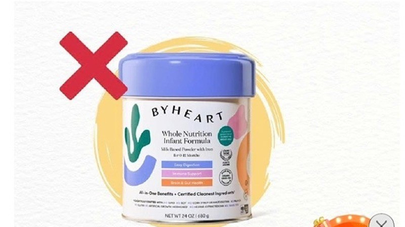 Cảnh báo nguy cơ ngộ độc botulism liên quan đến sữa công thức ByHeart Whole Nutrition Infant Formula