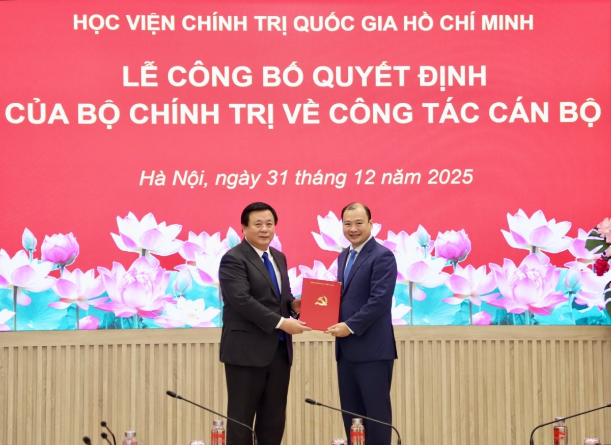 Học viện Chính trị quốc gia Hồ Chí Minh có tân Phó giám đốc
