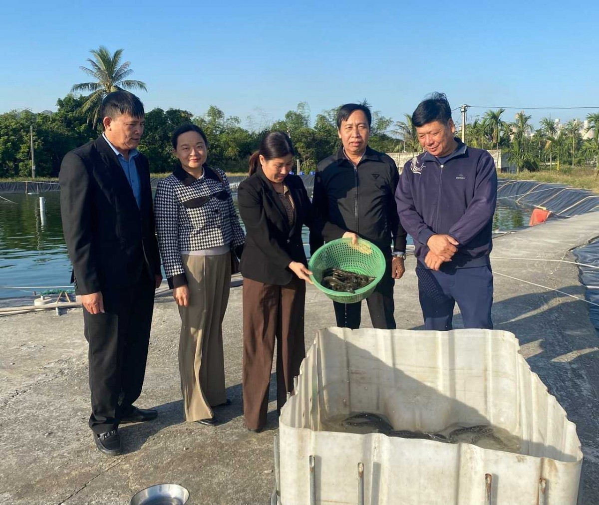 Nghiệm thu mô hình tại khu Xuân Quang