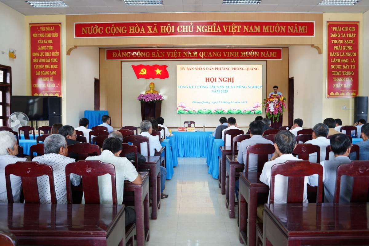 Huế: Phường Phong Quảng hướng đến nông nghiệp bền vững, hiệu quả trong năm 2026
