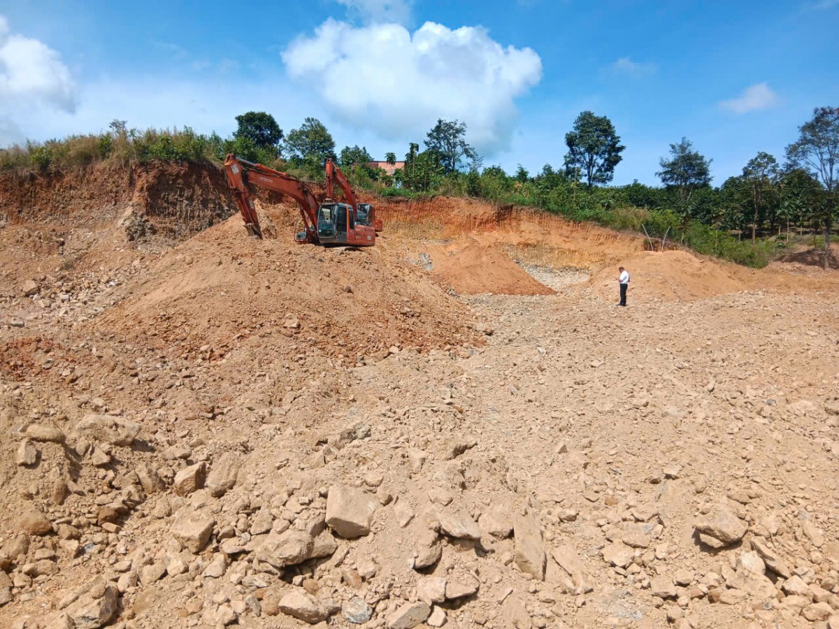 Lâm Đồng:  Xã Đắk Mil phát hiện vụ san lấp, đảo đất quy mô lớn khi chưa được cấp phép