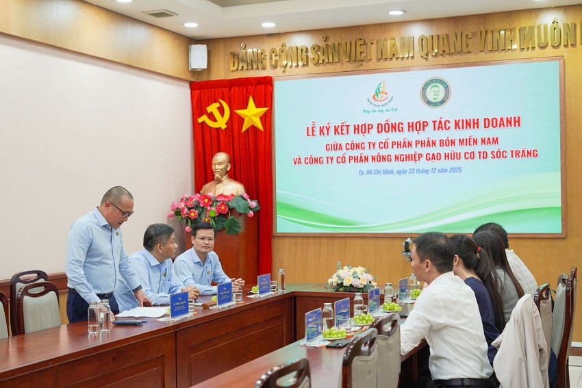 Phân bón Miền Nam ký kết hợp tác chiến lược: Bước tiến mới cho nông nghiệp sạch và bền vững