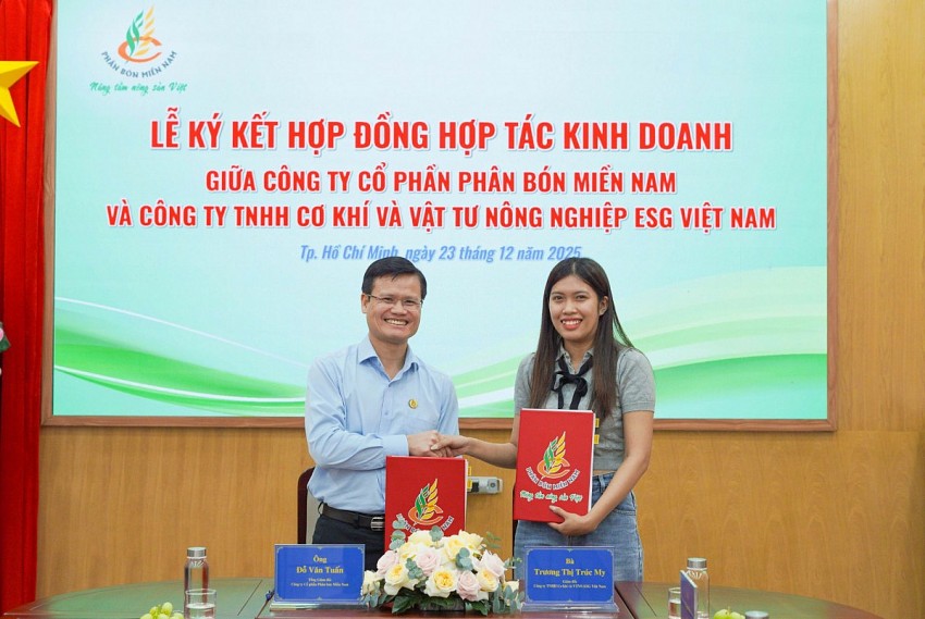 Phân bón Miền Nam ký kết hợp tác chiến lược: Bước tiến mới cho nông nghiệp sạch và bền vững