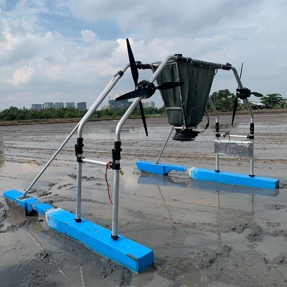 Robot Airboot mở ra hướng đi mới cho nông nghiệp lúa - tôm Đông Nam Á - Cổng thông tin điện tử Cục Thông tin, Thống kê
