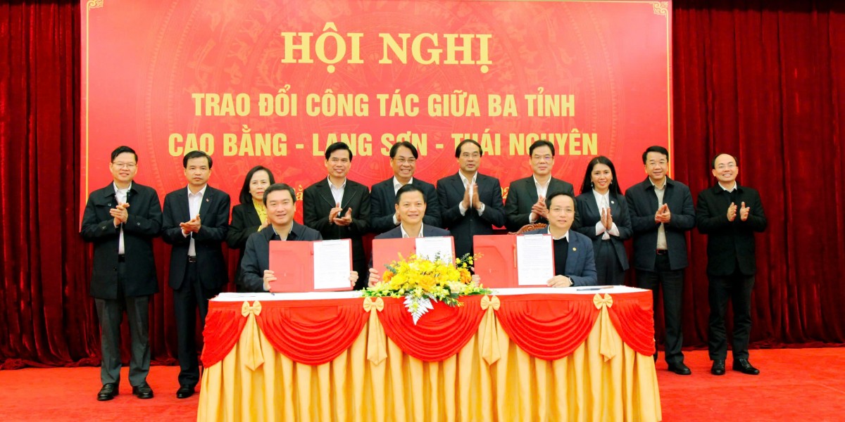 Hội nghị trao đổi công tác giữa 3 tỉnh Cao Bằng - Lạng Sơn - Thái Nguyên