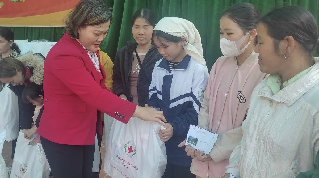 Hội Chữ Thập đỏ tỉnh Cao Bằng triển khai Chương trình 