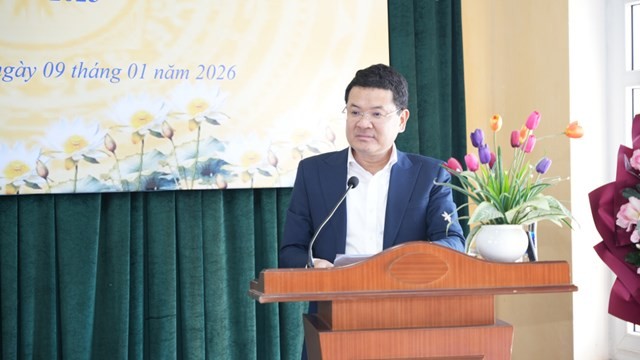 Phó Chủ tịch UBND thành phố Hoàng Hải Minh đã tham dự và phát biểu tại hội nghị