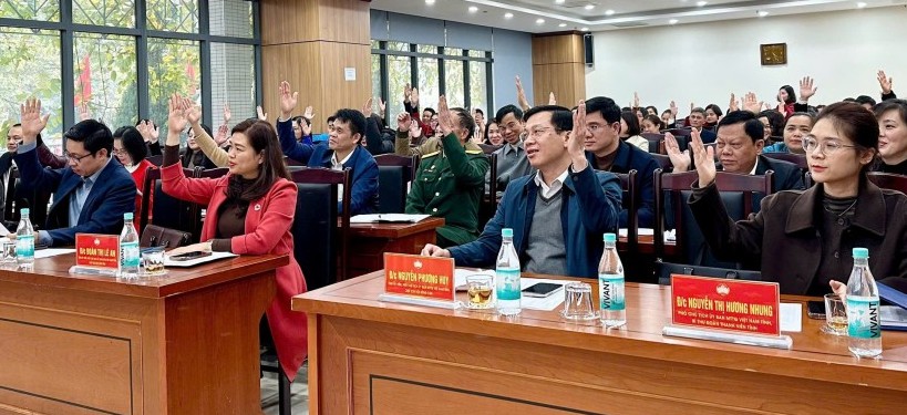 Cao Bằng: Hội nghị lấy ý kiến cử tri nơi công tác đối với người được dự kiến giới thiệu ứng cử ĐBQH khóa XVI