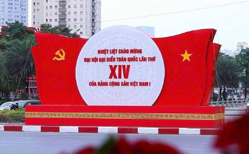 Hà Tĩnh: Rạo rực khí thế chào mừng Đại hội Đảng toàn quốc lần thứ XIV