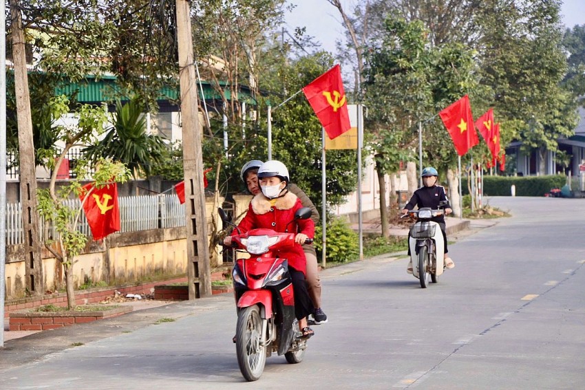 Hà Tĩnh: Rạo rực khí thế chào mừng Đại hội Đảng toàn quốc lần thứ XIV