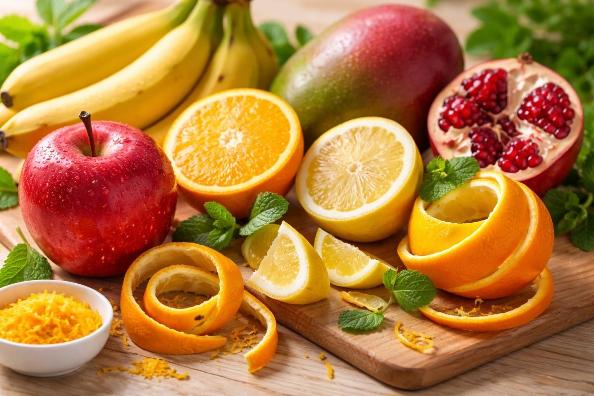 Công dụng ít biết của vỏ trái cây