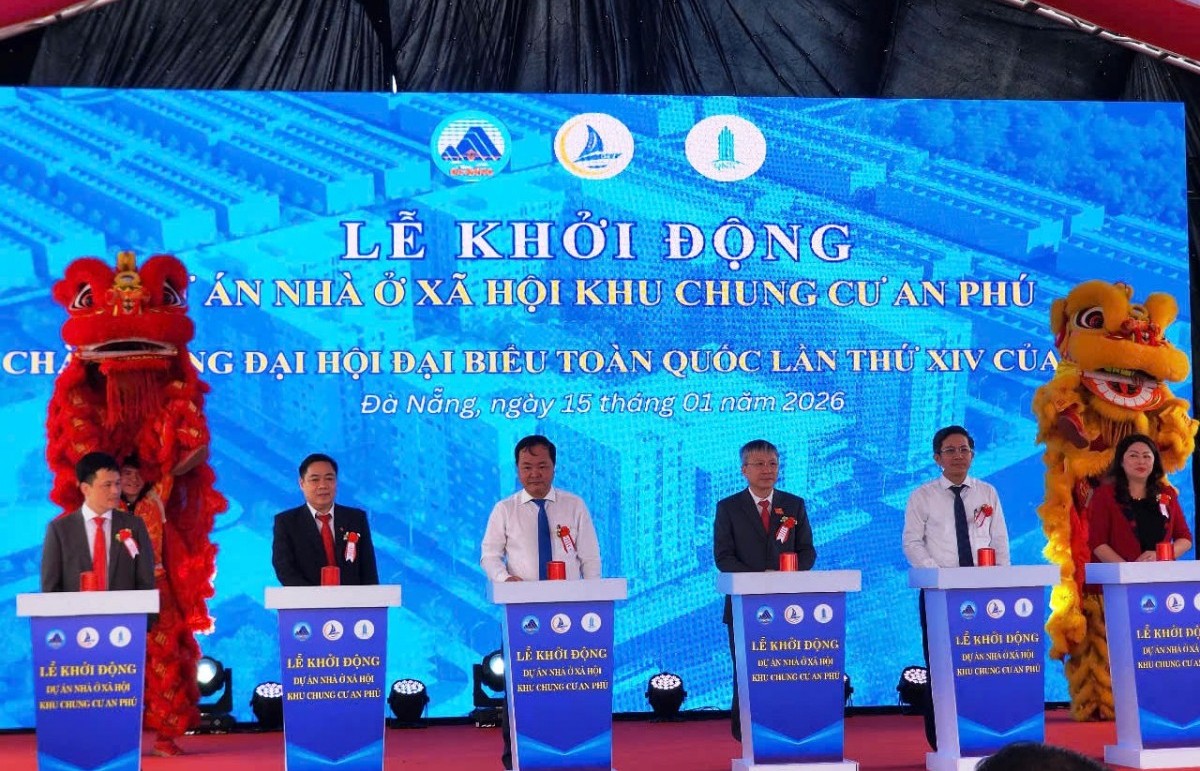 Đà Nẵng khởi công dự án nhà ở xã hội An Phú hơn 700 căn hộ