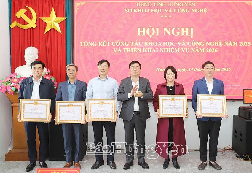 Hưng Yên: Đẩy mạnh phát triển khoa học, công nghệ và chuyển đổi số làm động lực tăng trưởng