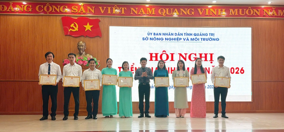 Quảng Trị: Sở Nông nghiệp và Môi trường tổ chức hội nghị tổng kết công tác năm 2025