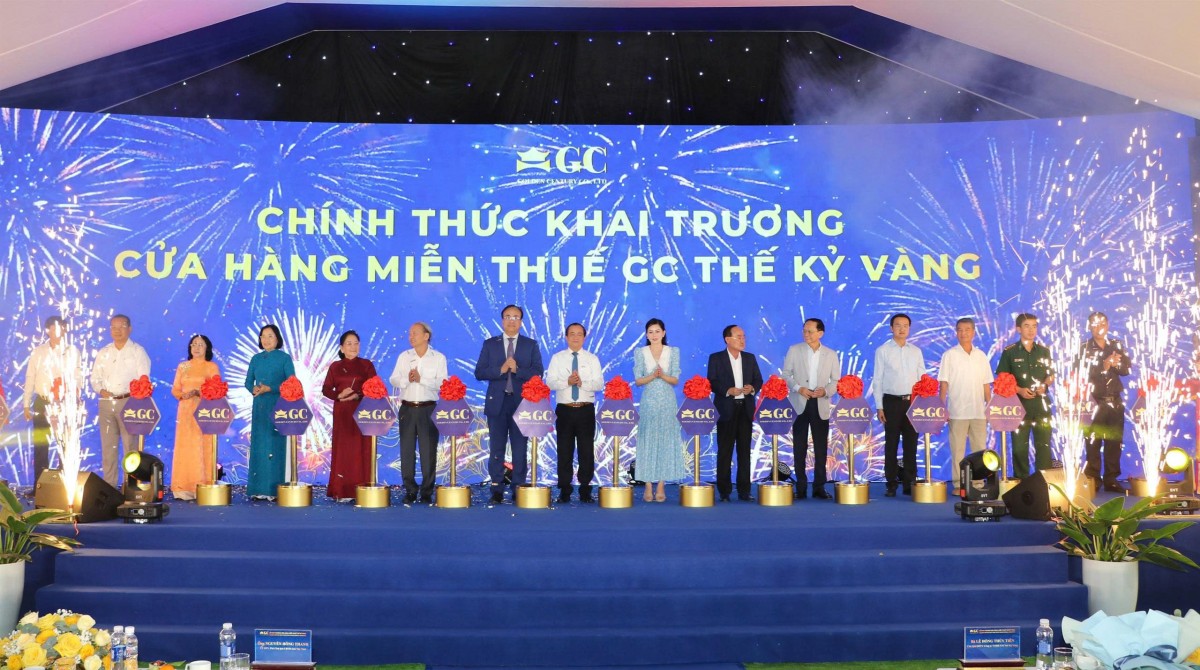 Tây Ninh: Khai trương Cửa hàng miễn thuế GC tại Cửa khẩu quốc tế Mộc Bài