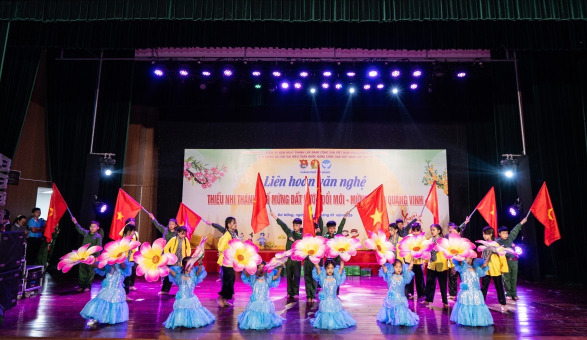 Đà Nẵng rộn ràng Liên hoan văn nghệ “Mừng Đảng - Đón Xuân” 2026