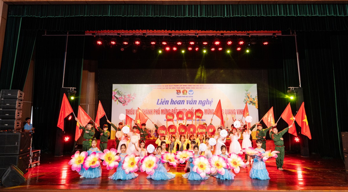 Đà Nẵng rộn ràng Liên hoan văn nghệ “Mừng Đảng - Đón Xuân” 2026