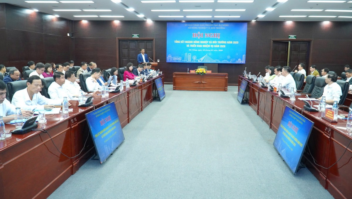 Sở Nông nghiệp và Môi trường Đà Nẵng: Dấu ấn năm 2025 và định hướng phát triển bền vững giai đoạn mới