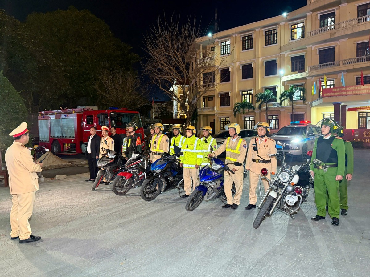 Công tác bảo đảm an ninh chính trị, trật tự an toàn xã hội được triển khai đồng bộ...