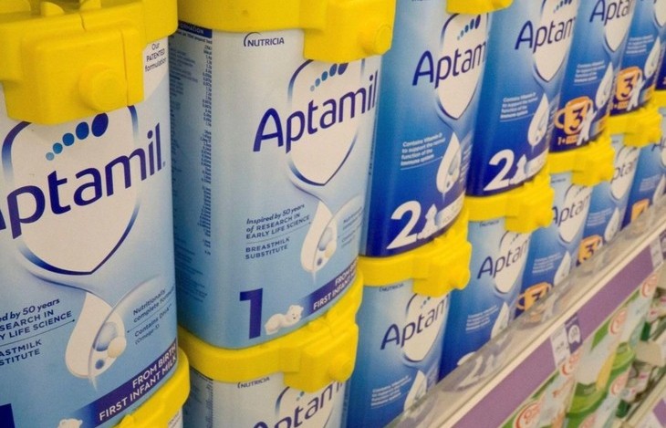 Bộ Y tế yêu cầu ngừng tiêu thụ sữa Aptamil nhiễm độc tố