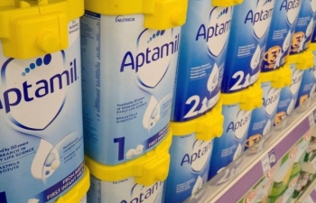 Bộ Y tế yêu cầu ngừng tiêu thụ sữa Aptamil nhiễm độc tố