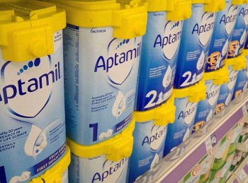 Bộ Y tế yêu cầu ngừng tiêu thụ sữa Aptamil nhiễm độc tố