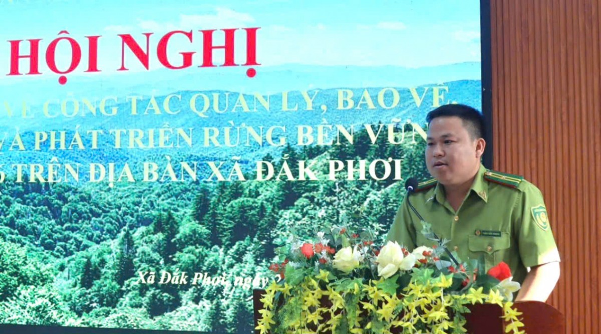 Đắk Lắk: Xã Đắk Phơi tăng cường quản lý, bảo vệ và phát triển rừng bền vững