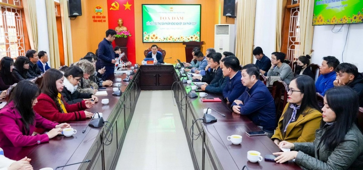 Trung tâm khuyến nông Nghệ An với chương trình phát triển nông nghiệp hữu cơ