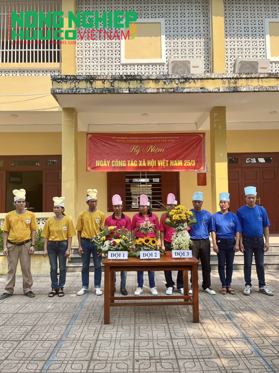 Hoạt động chào mừng Ngày Công tác xã hội Việt Nam 25/3 tại Trung tâm Điều dưỡng người tâm thần Quảng Nam.