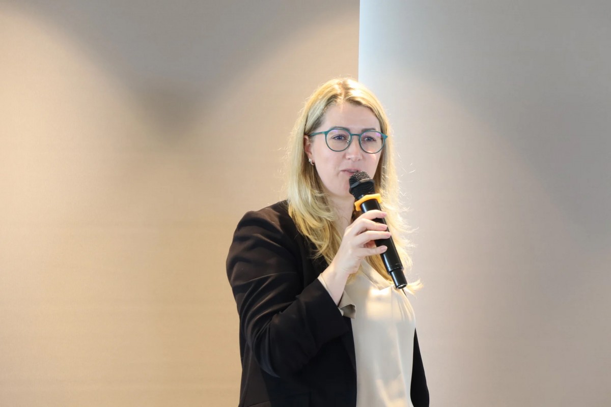 Bà Sanne Høj Andrén - Tham tán phụ trách Lương thực và Nông nghiệp, Đại sứ quán Đan Mạch tại Việt Nam. Ảnh: Phương Linh.