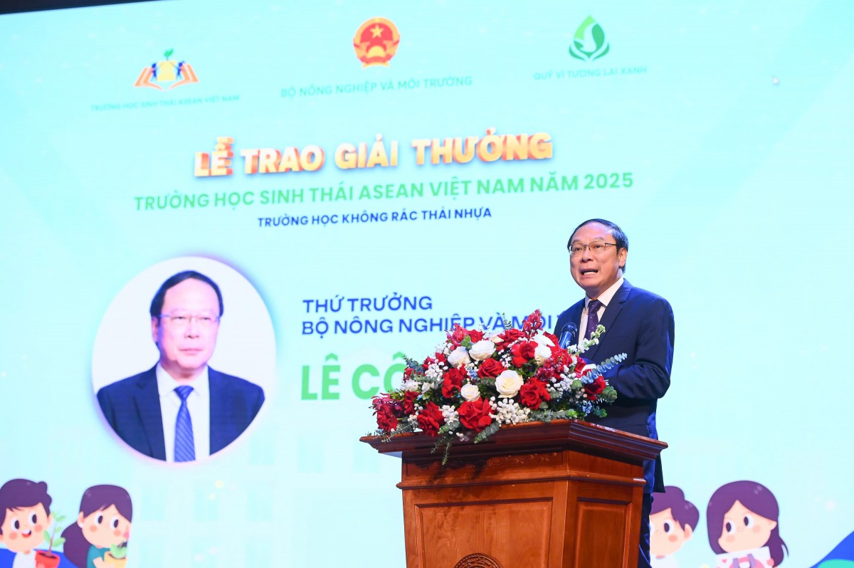 Học sinh là "đại sứ môi trường" trong hành trình giảm rác thải nhựa