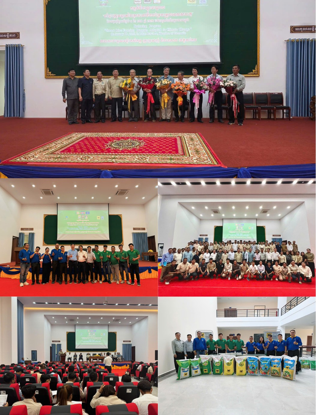 Giải pháp “canh tác lúa thông minh thích ứng với biến đổi khí hậu”: Gắn kết nông nghiệp Việt - Cam