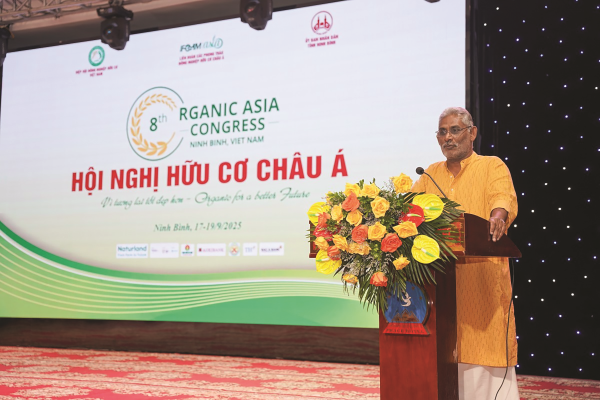 Hội nghị Hữu cơ Châu Á lần thứ 8: Dấu ấn Việt Nam  trong phong trào hữu cơ  tại khu vực và trên thế giới