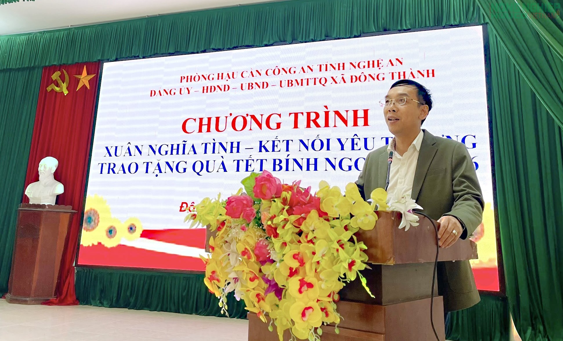 “Xuân nghĩa tình – Kết nối yêu thương” đến với hộ gia đình khó khăn xã Đông Thành, Nghệ An