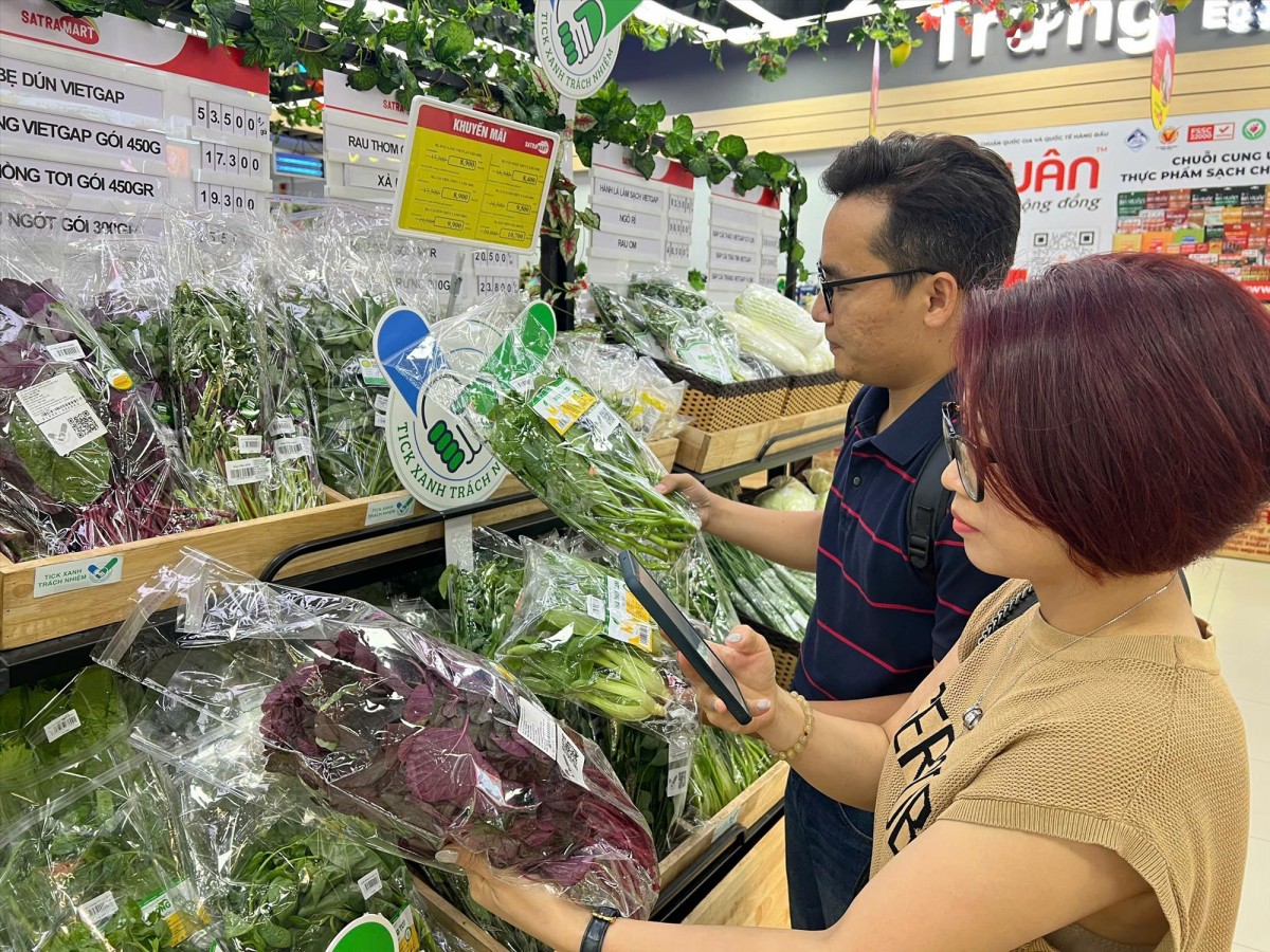 Truy xuất nguồn gốc giúp người dân  vững tin vào thực phẩm
