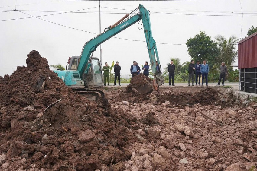 Xã Vĩnh Am: Kiên quyết xử lý nghiêm các vi phạm pháp luật về đất đai